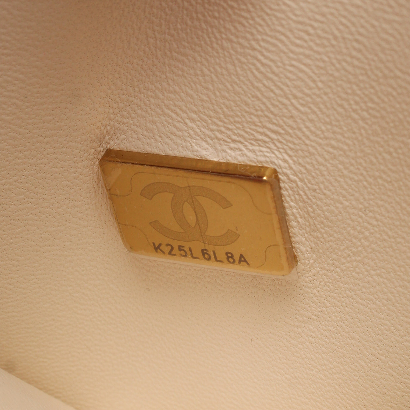 Chanel White Coco Top Handle - Medium