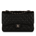 Chanel Classic Flap Bag - Jumbo - Caviar
