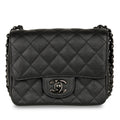 Chanel Mini Square Classic Flap - Black Calfskin