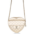 Chanel Heart Bag - Champagne