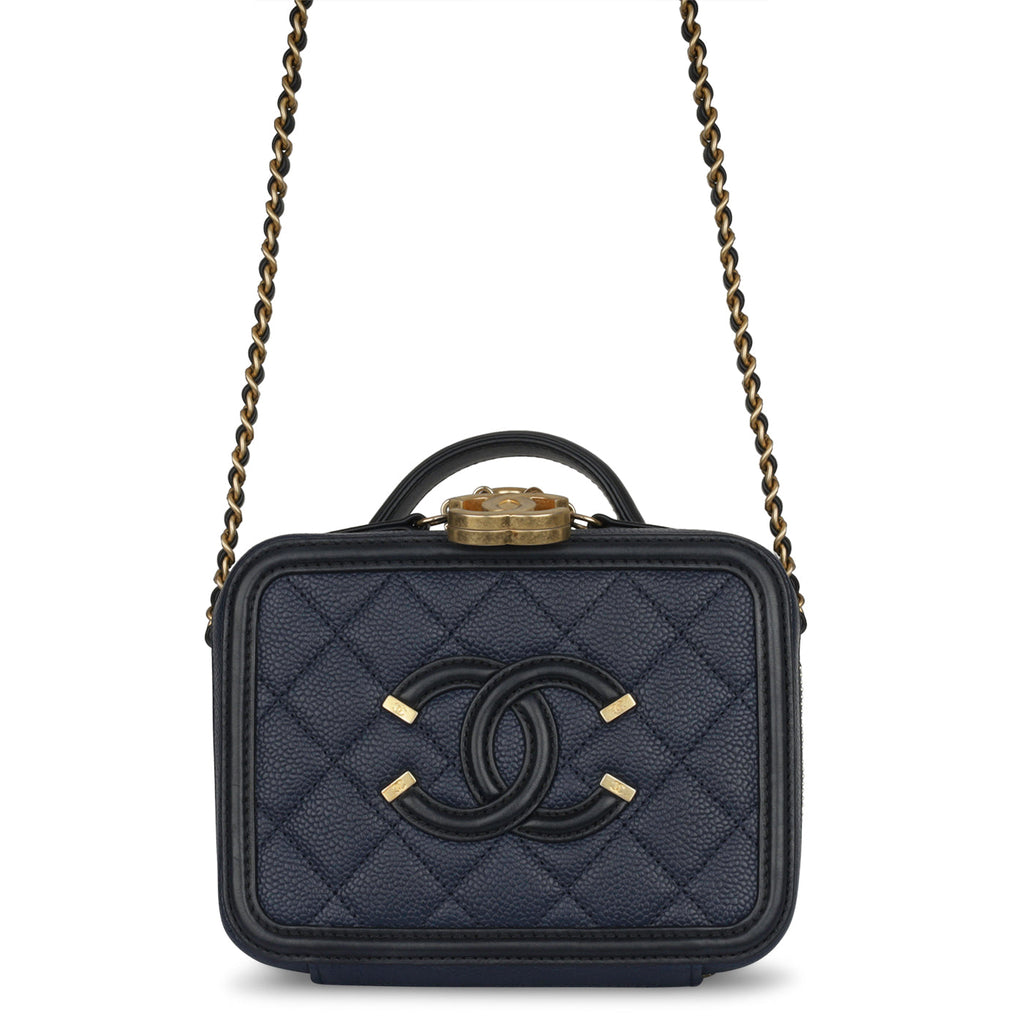 Chanel Filigree CC Vanity Case - Mini