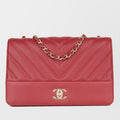 Chanel Chevron Full Flap Bag