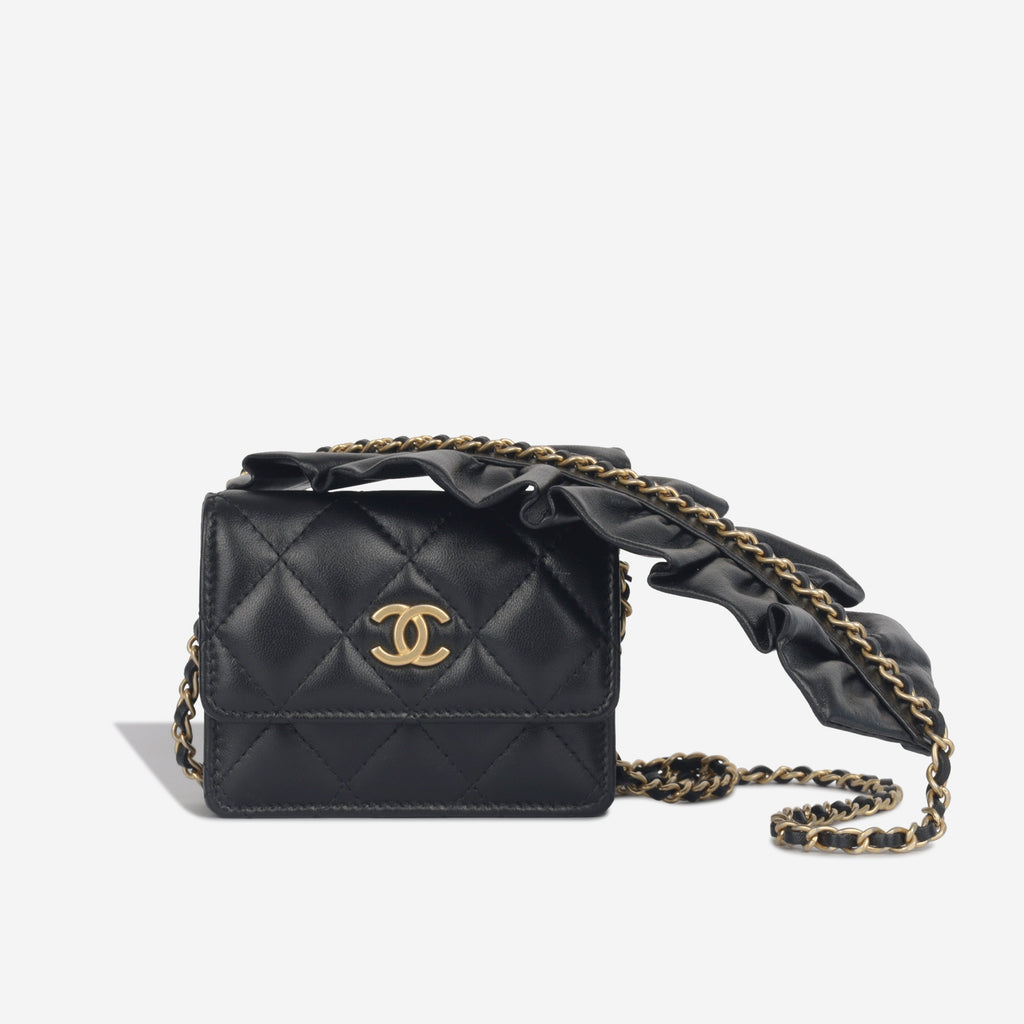 Chanel Quilted Romance Sling