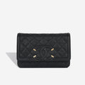 Chanel Filigree Wallet on Chain