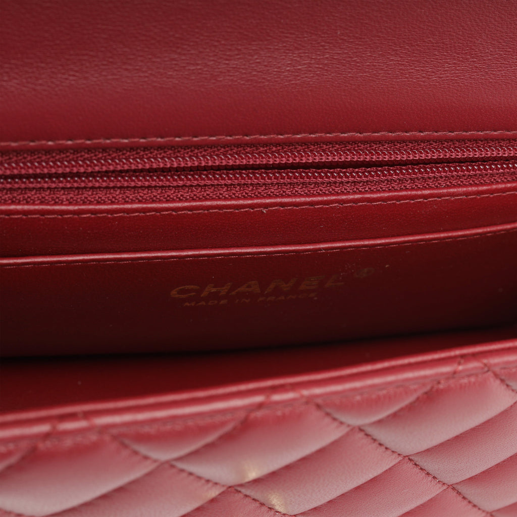 Chanel Mini Flap Bag With Top Handle