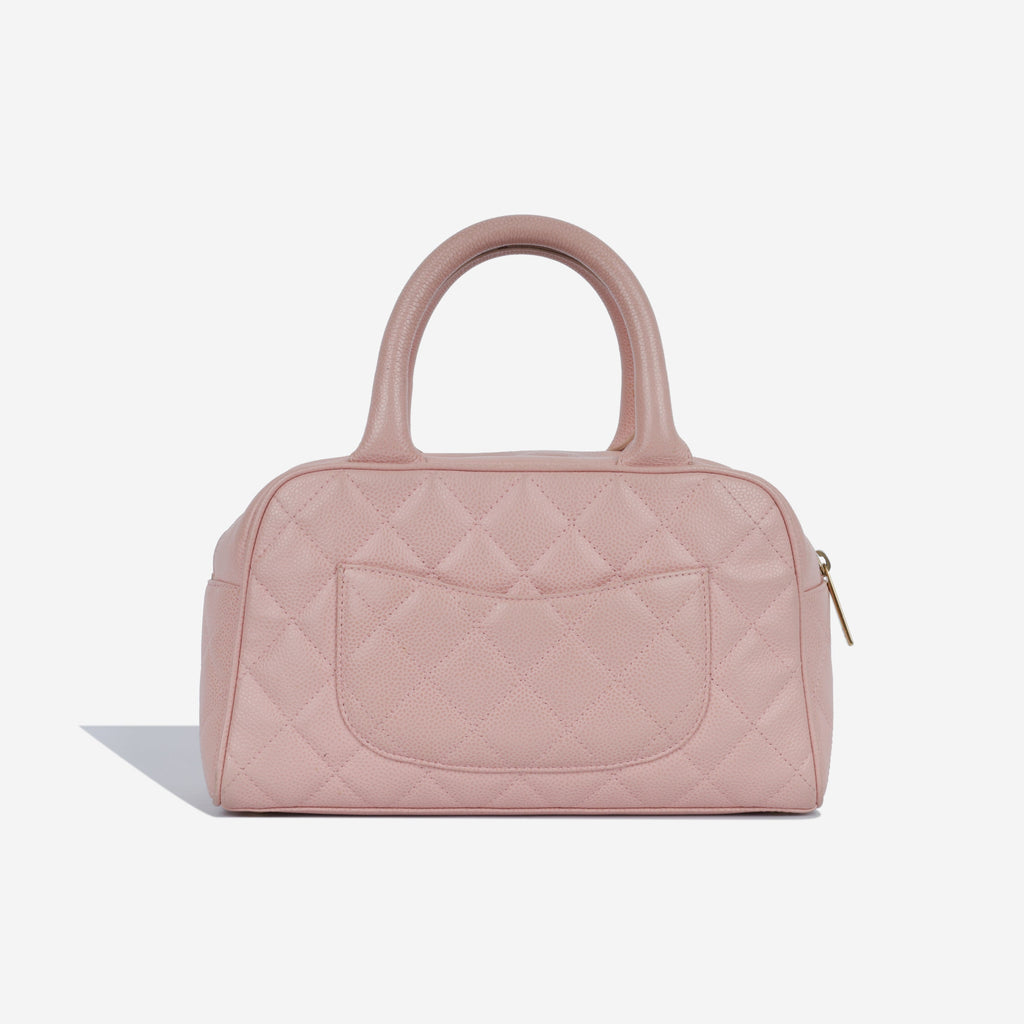 Chanel Vintage Quilted Bowler Tote