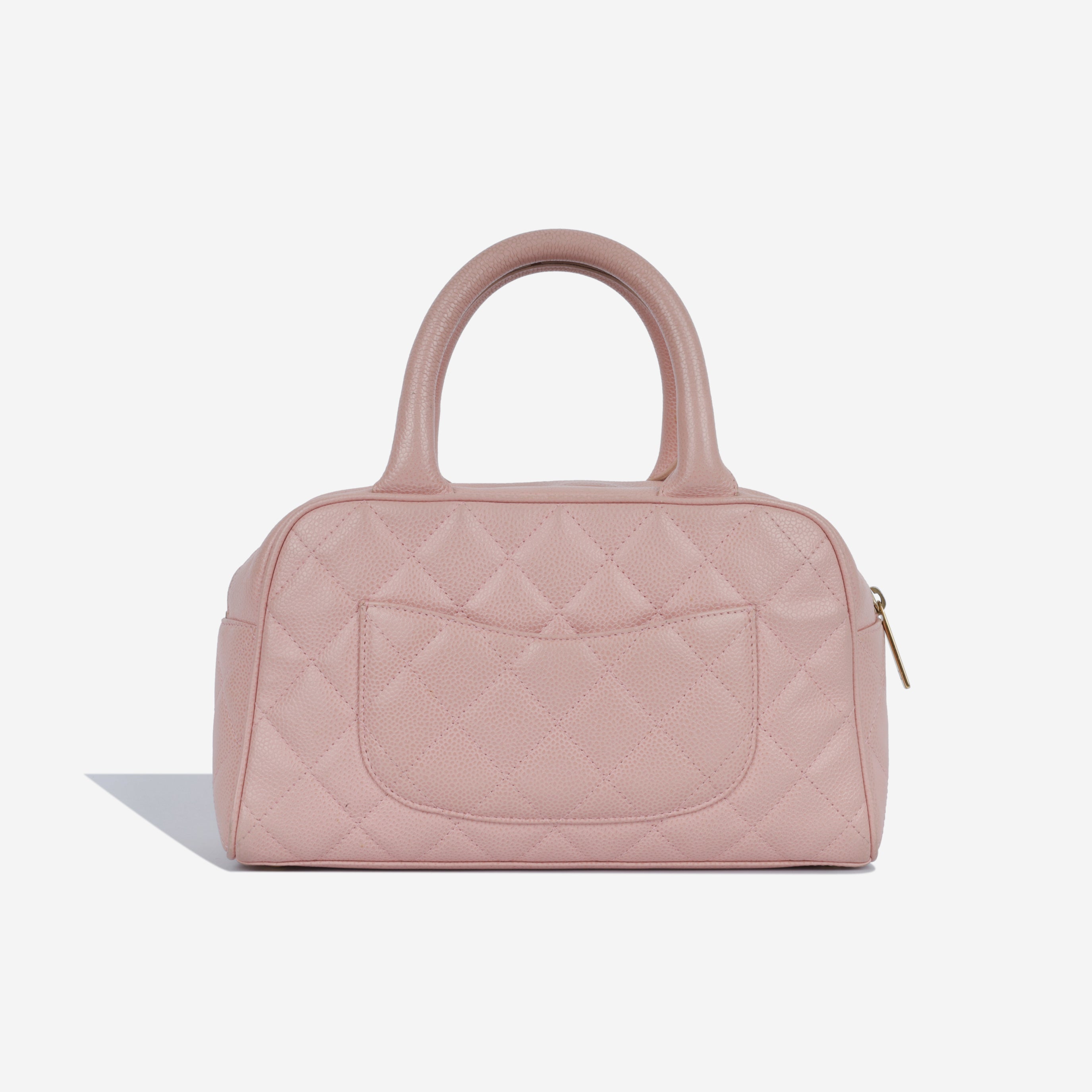 Chanel Vintage Quilted Bowler Tote