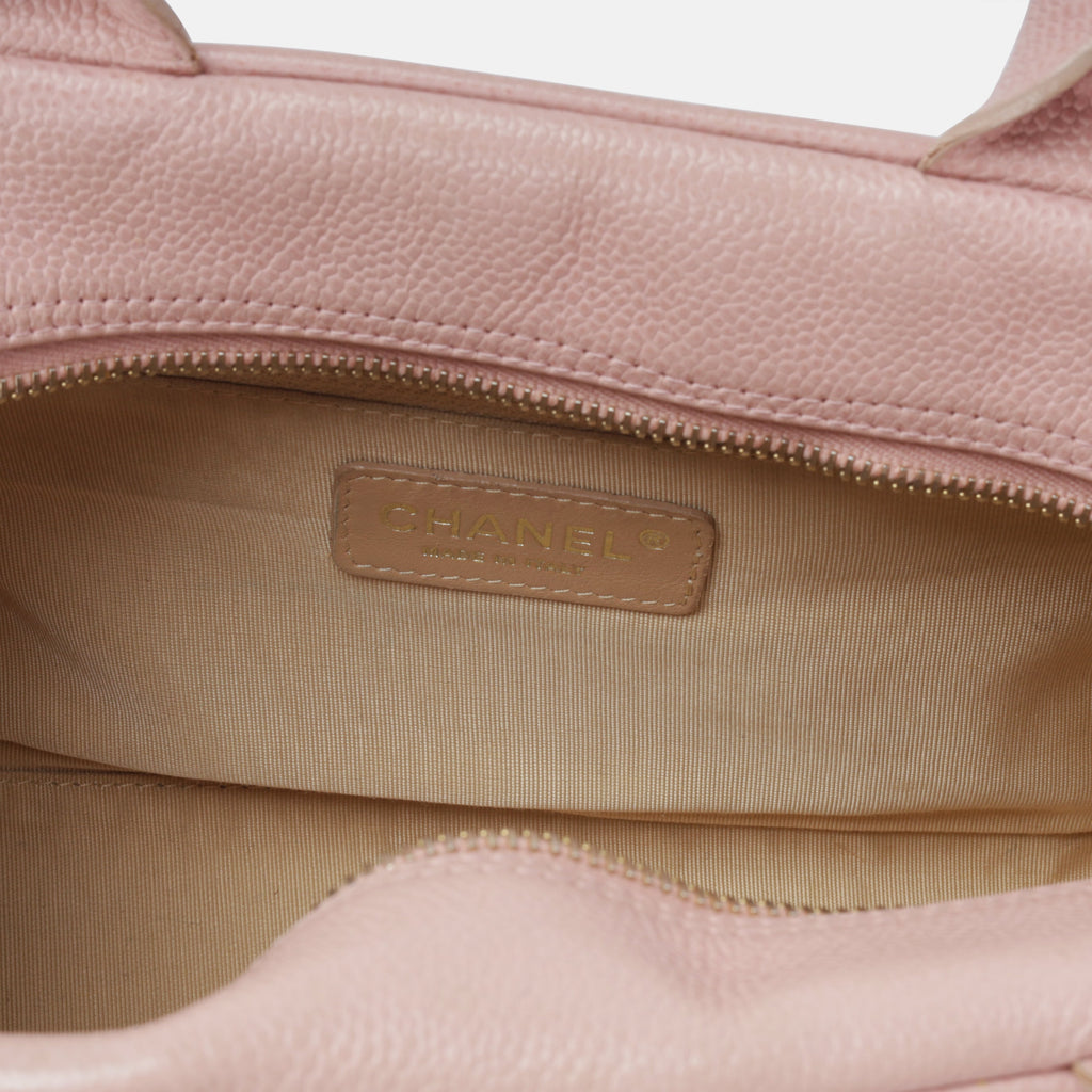 Chanel Vintage Quilted Bowler Tote