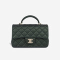 Chanel Mini Flap Bag With Top Handle