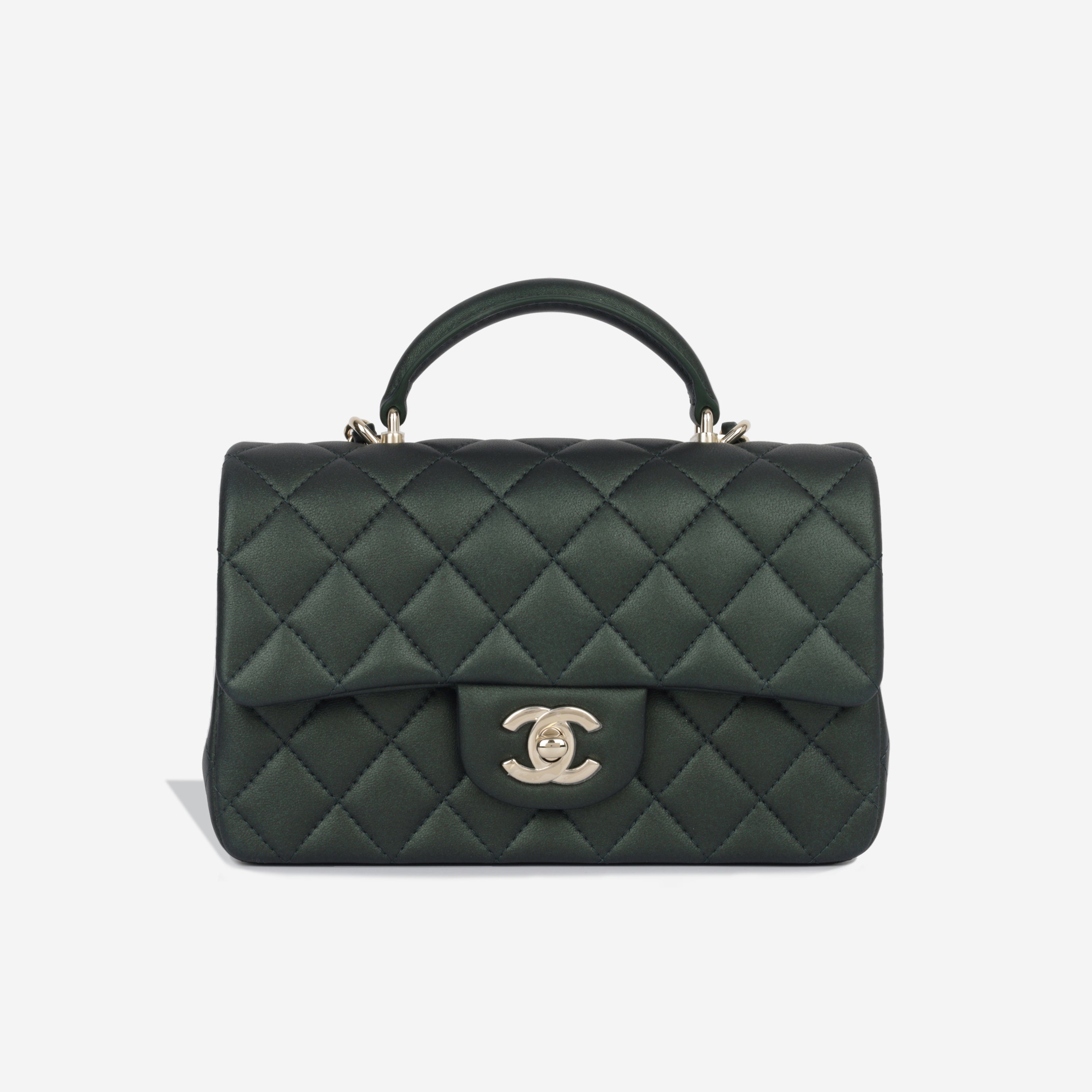 Chanel Mini Flap Bag With Top Handle