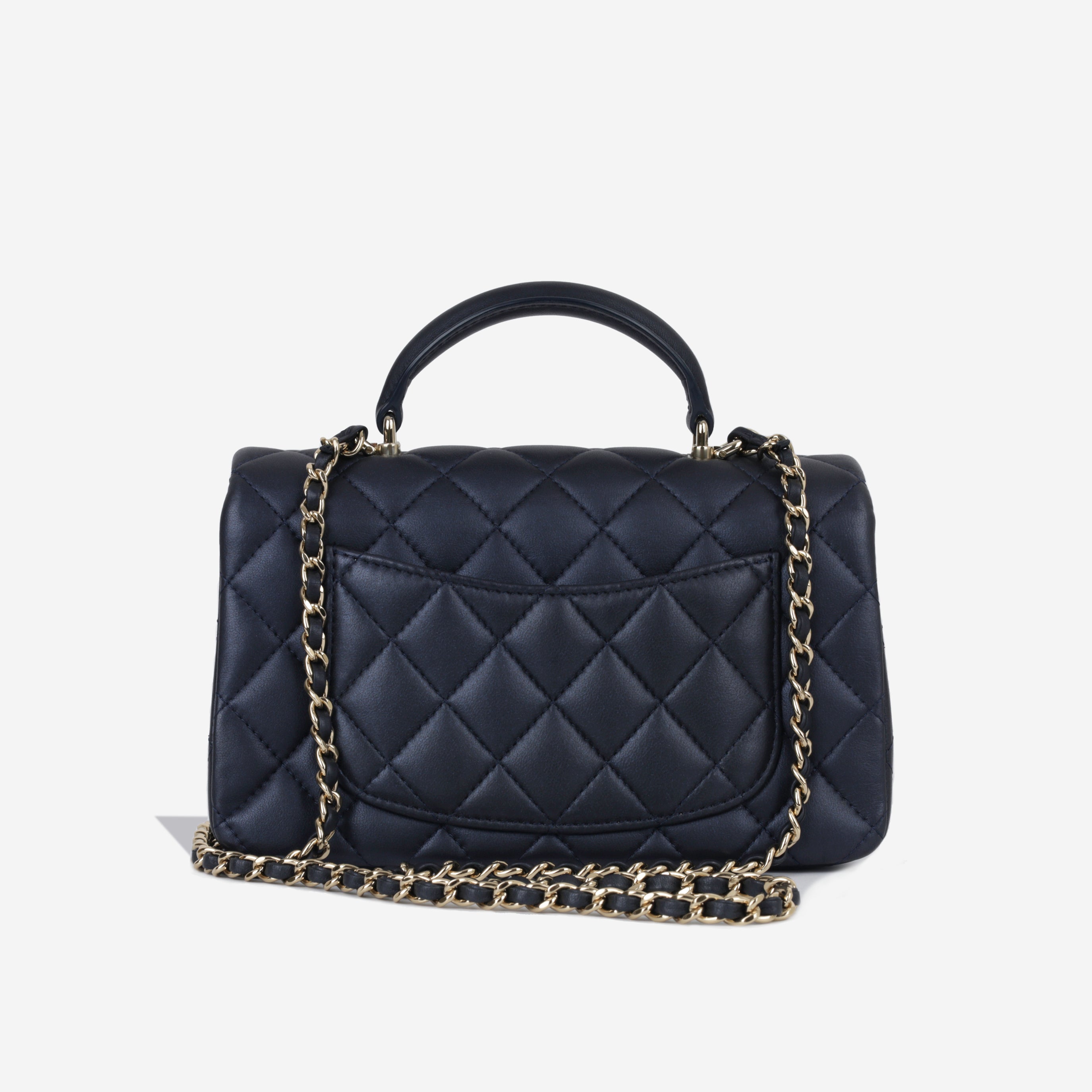 Chanel Mini Flap Bag With Top Handle
