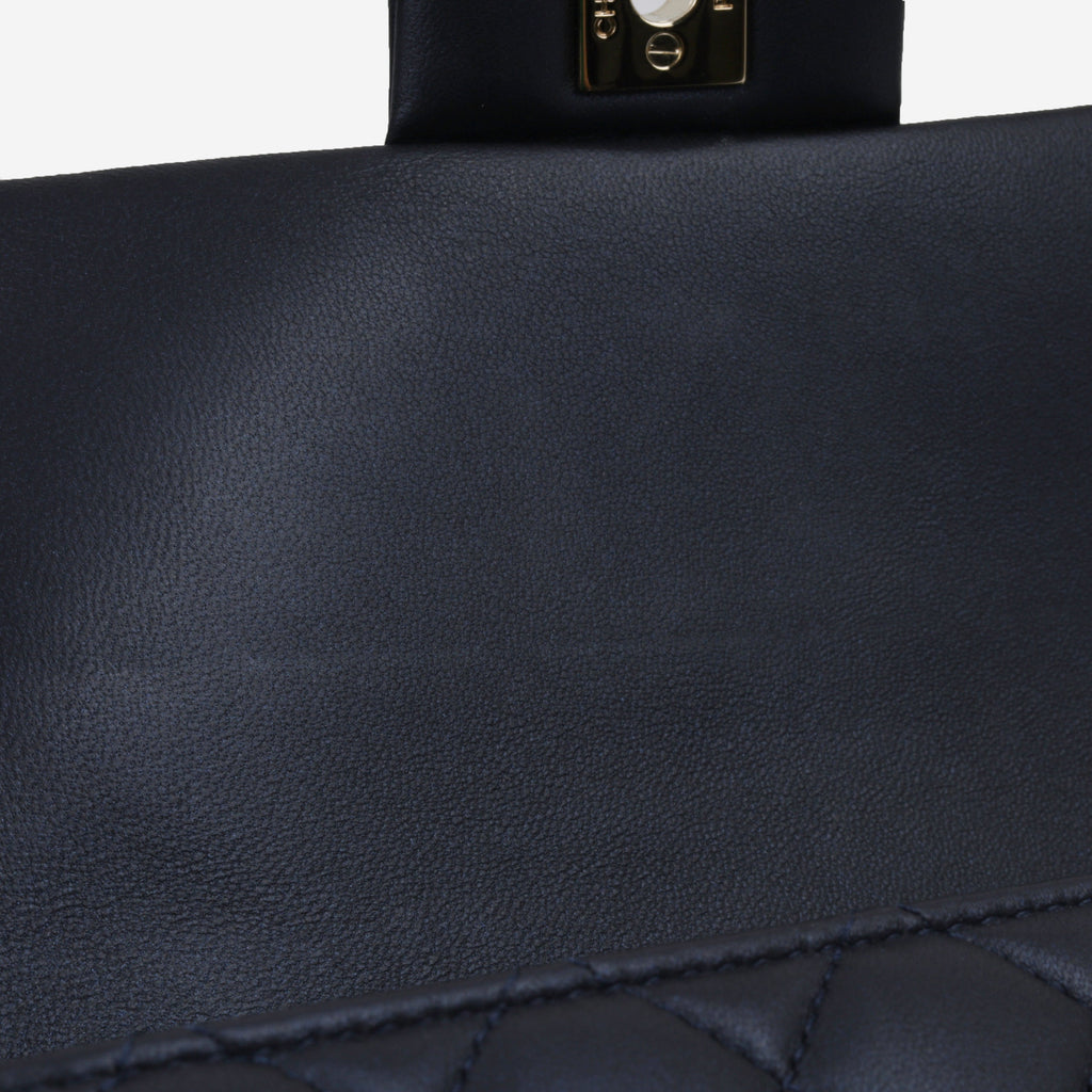 Chanel Mini Flap Bag With Top Handle