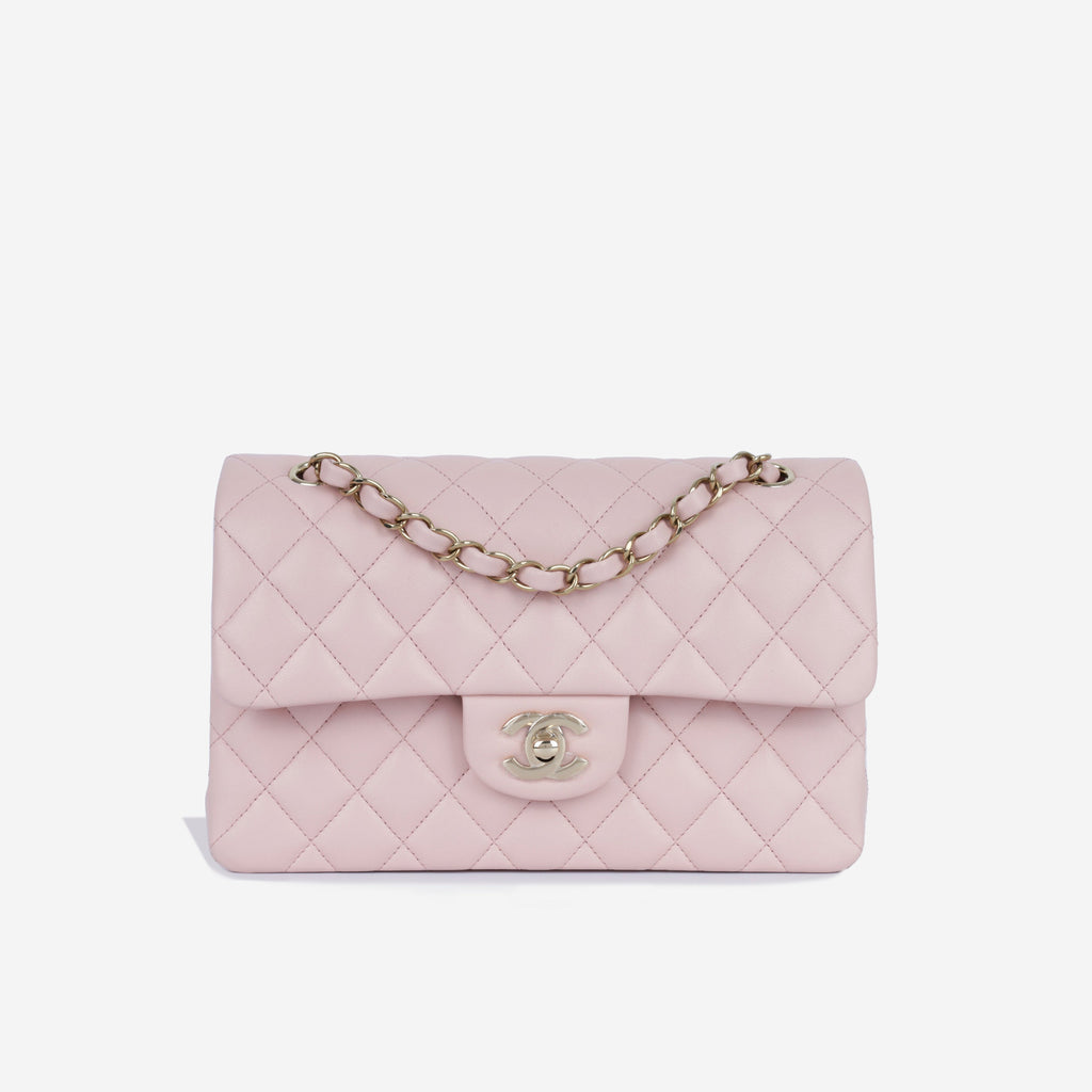 Chanel Small Classic Flap Bag - Pink