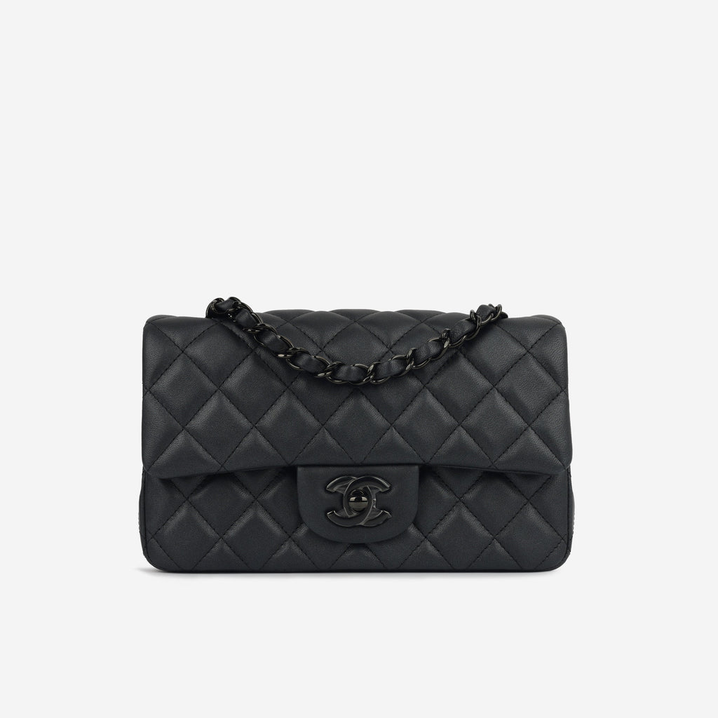 Chanel Mini Rectangular - So Black
