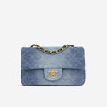 Chanel Mini Rectangular - Blue Ombre Denim