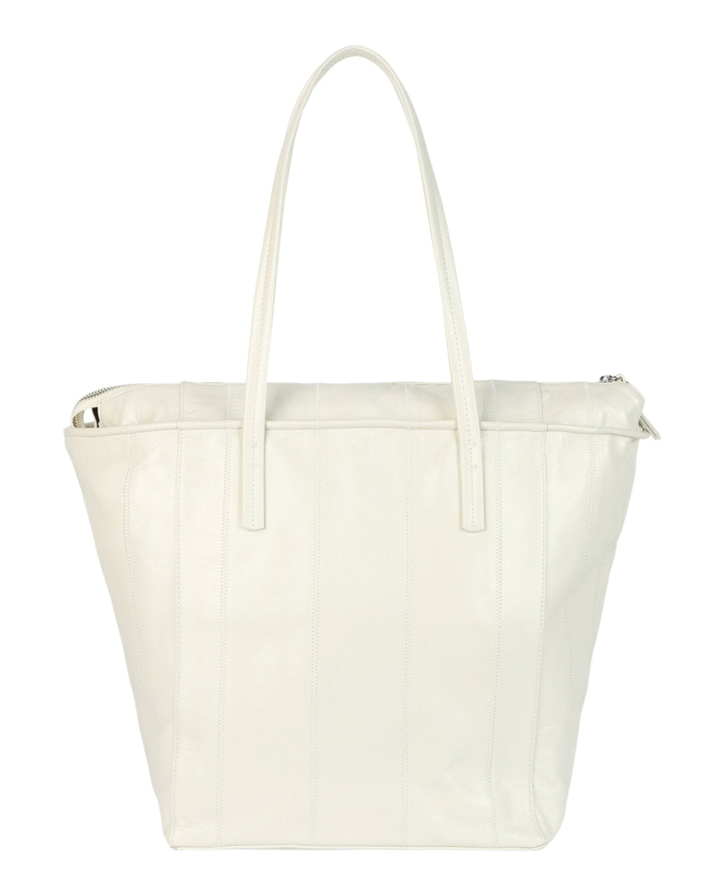 ByFar Womens Solid Leather Tote