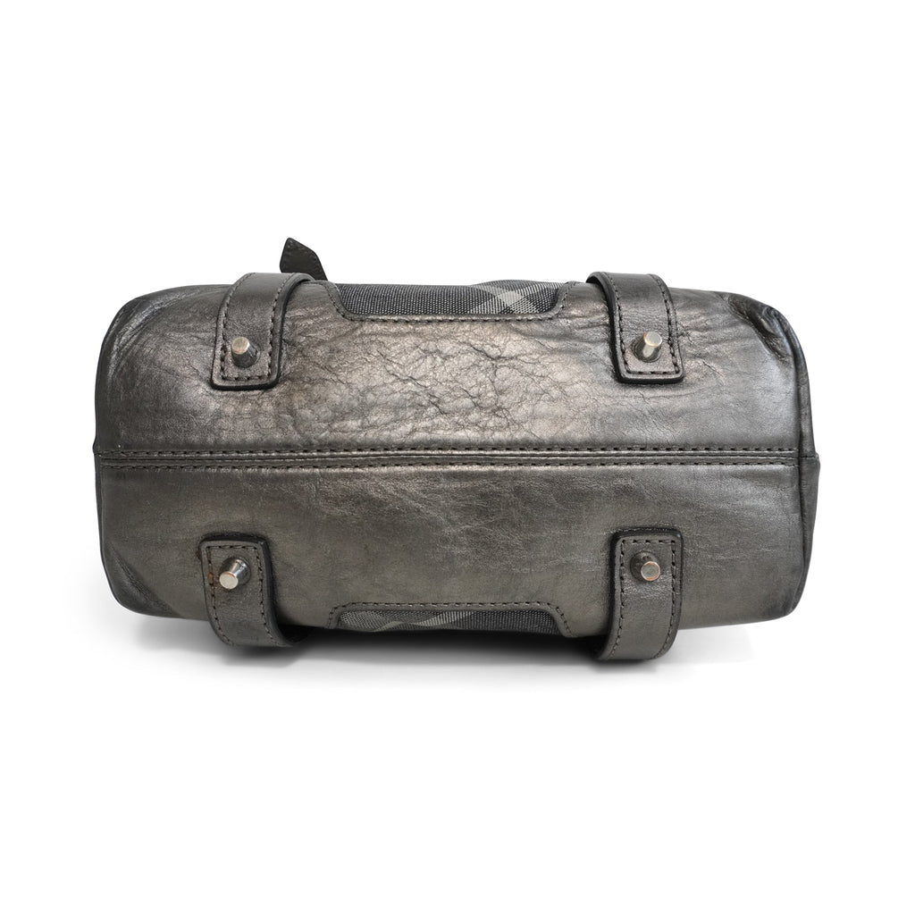 Burberry Shimmer Novacheck Shoulder Bag