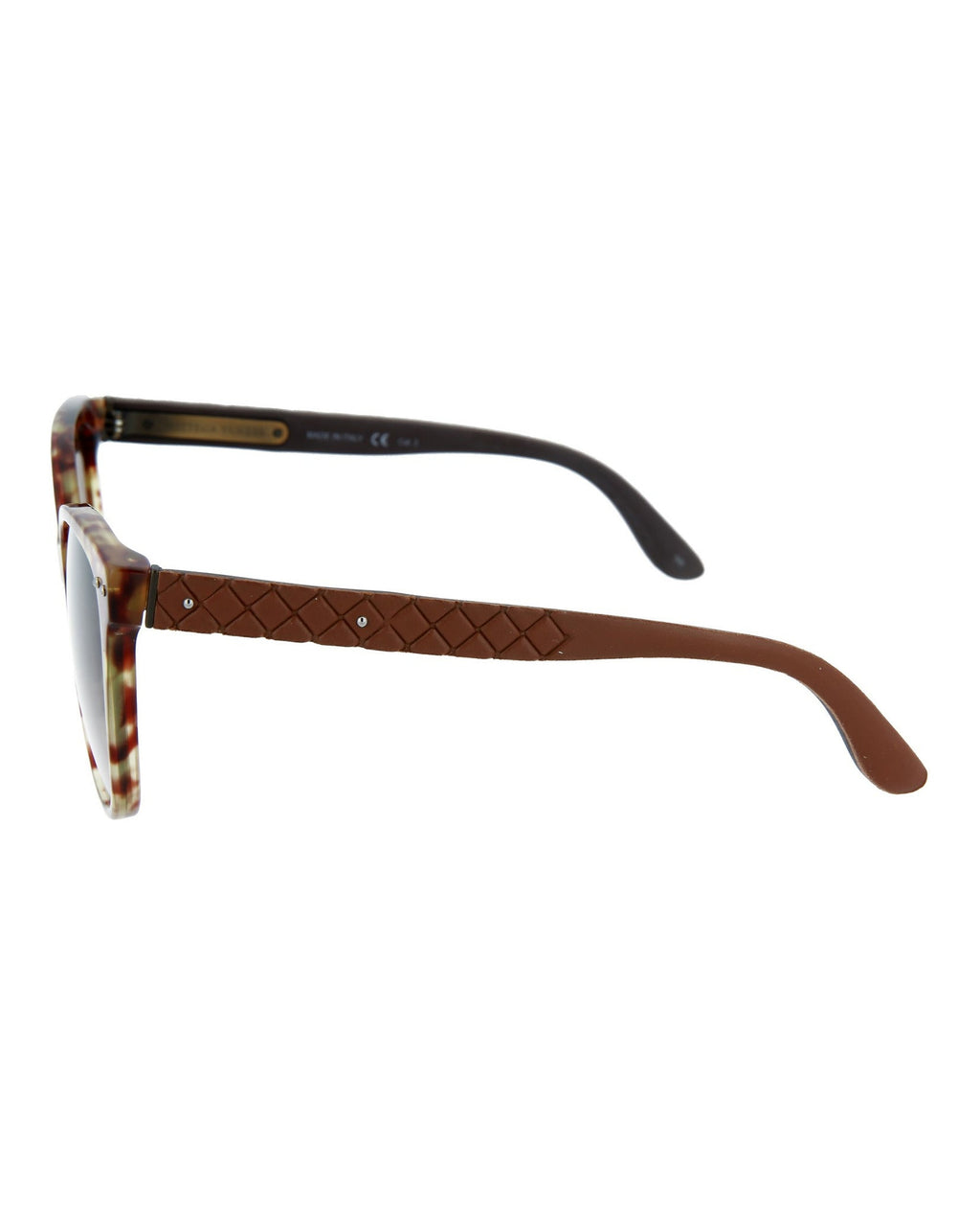Bottega Veneta Womens Square/Rectangle Avana Brown Brown Fashion Designer Eyewear