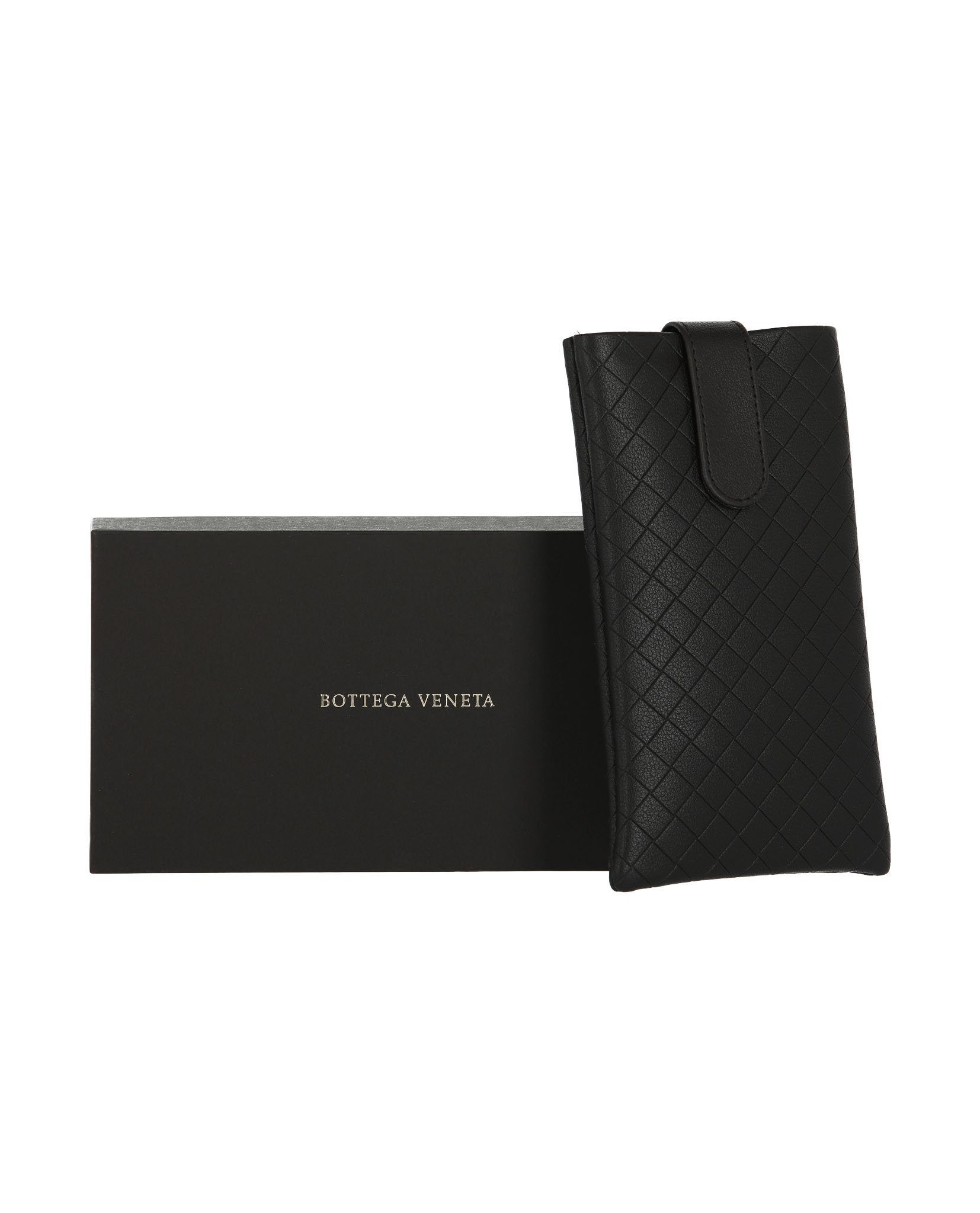 Bottega Veneta Mens Round/Oval Shiny Dark Havana Fashion Designer Eyewear