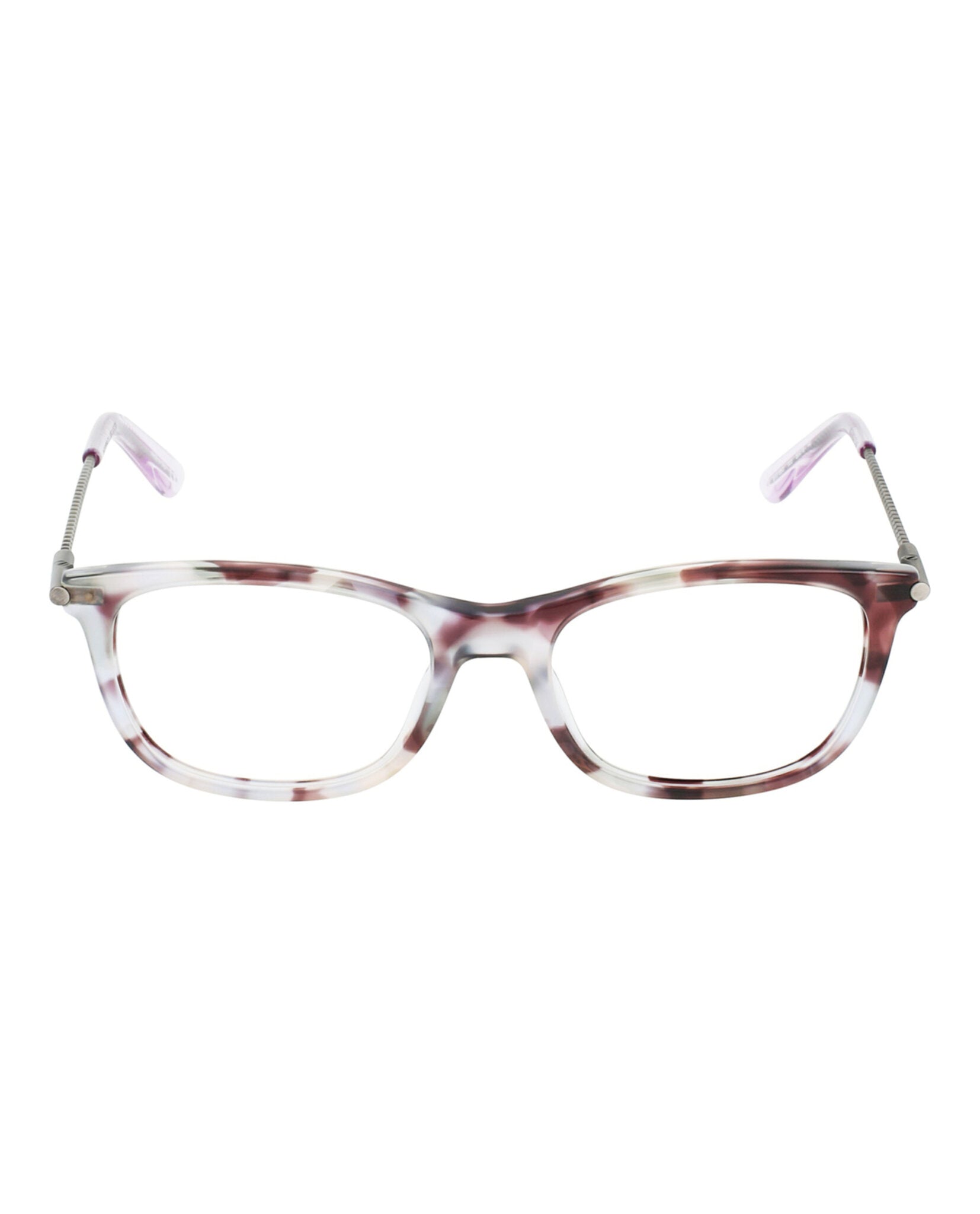 Bottega Veneta Womens Square/Rectangle Avana Violet Transparent Fashion Designer Eyewear