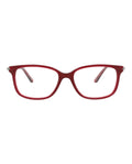 Bottega Veneta Womens Square/Rectangle Red Ruthenium Transparent Fashion Designer Eyewear