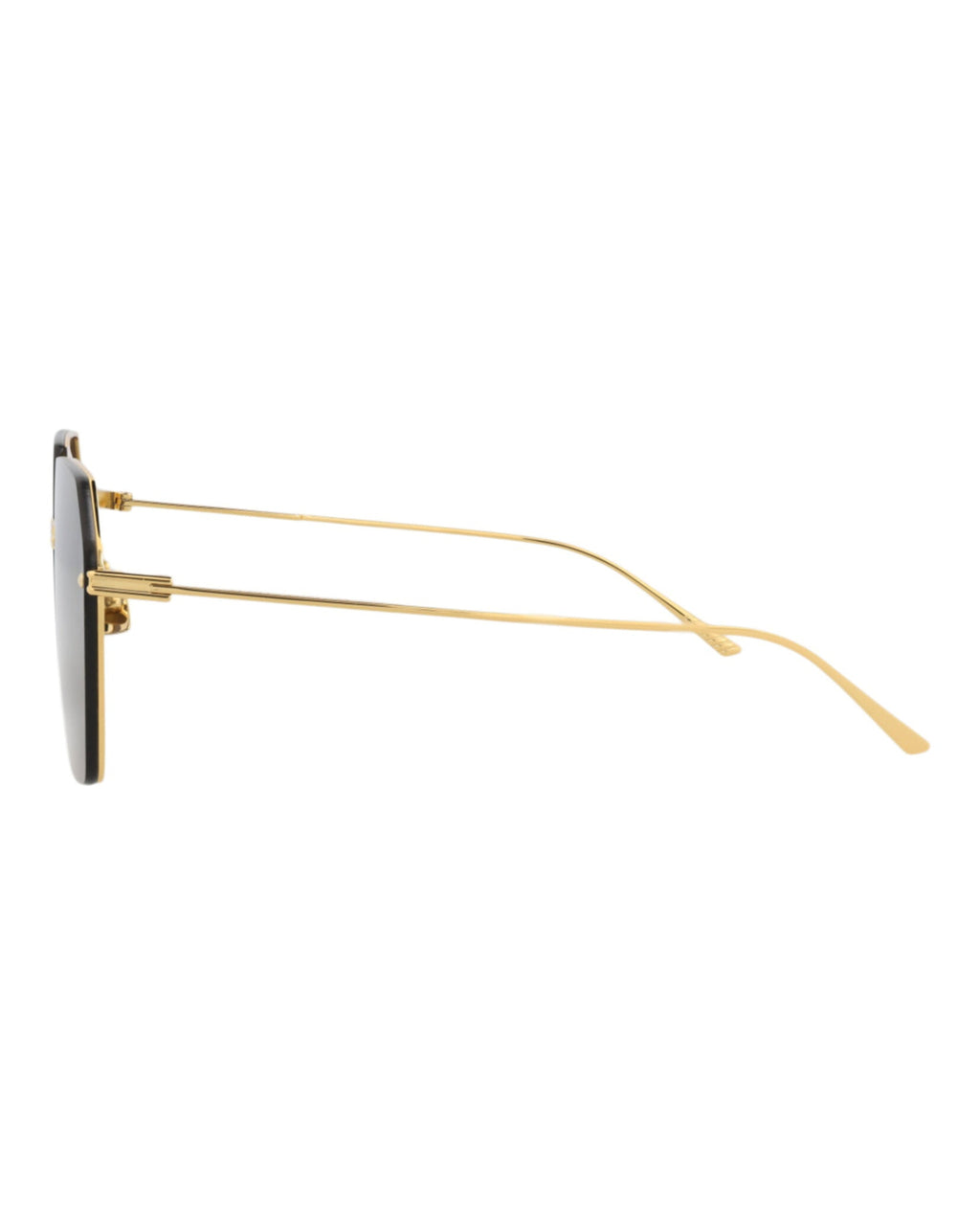 Bottega Veneta Womens Aviator Gold Gold Grey Fashion Designer Eyewear