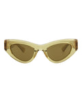 Bottega Veneta Womens Cat Eye Brown Brown Bronze Fashion Designer Eyewear