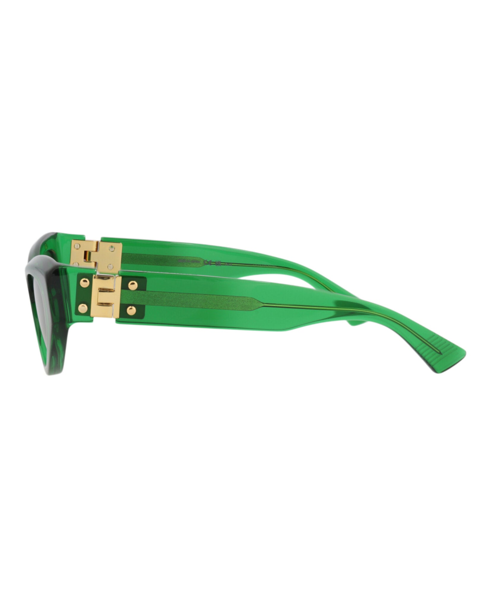 Bottega Veneta Womens Cat Eye Green Green Green Fashion Designer Eyewear