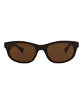 Bottega Veneta Unisex Round/Oval Brown Brown Brown Fashion Designer Eyewear