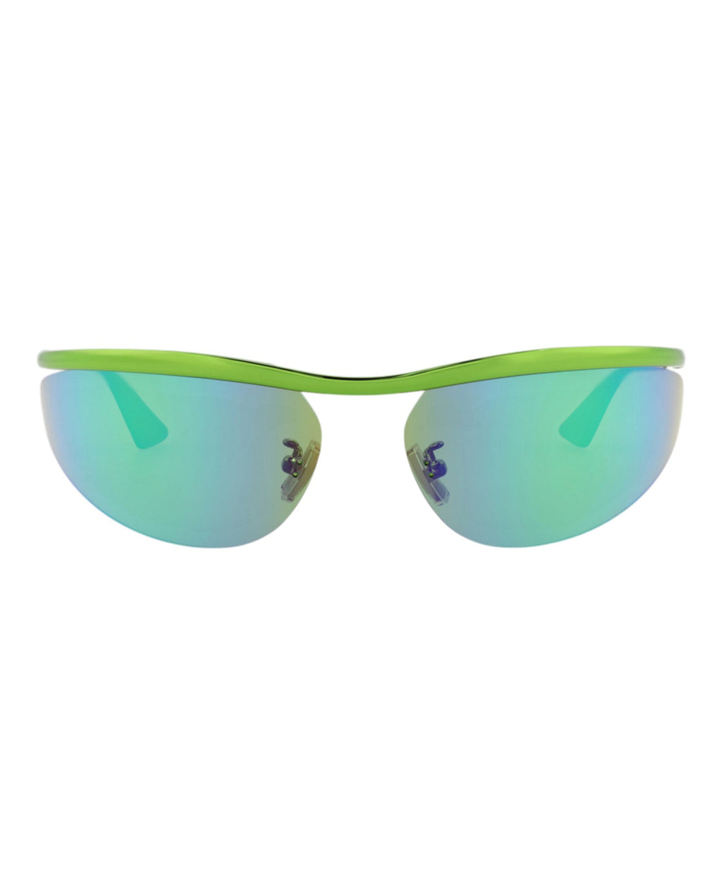 Bottega Veneta Unisex Cat Eye Green Green Green Fashion Designer Eyewear