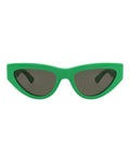 Bottega Veneta Womens Cat Eye Green Green Green Fashion Designer Eyewear