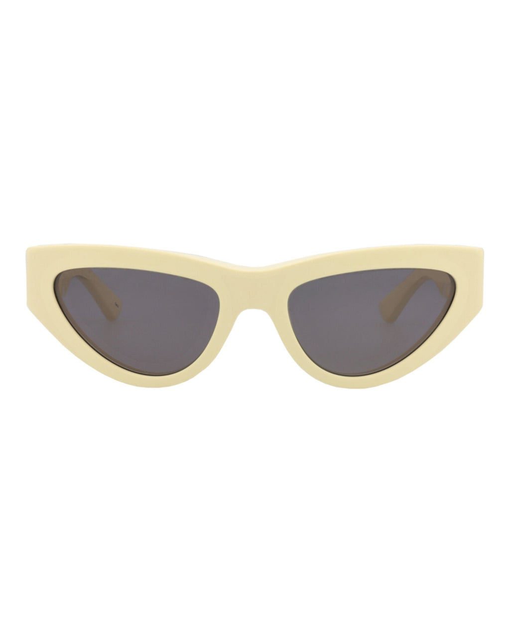 Bottega Veneta Womens Cat Eye Yellow Yellow Grey Fashion Designer Eyewear
