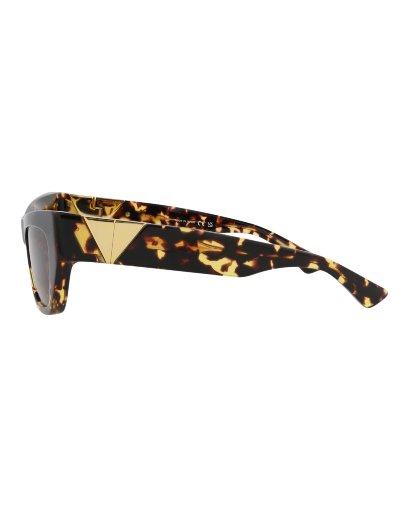 Bottega Veneta Womens Cat Eye Havana Havana Brown Fashion Designer Eyewear