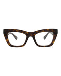 Bottega Veneta Womens Cat Eye Havana Havana Transparent Fashion Designer Eyewear
