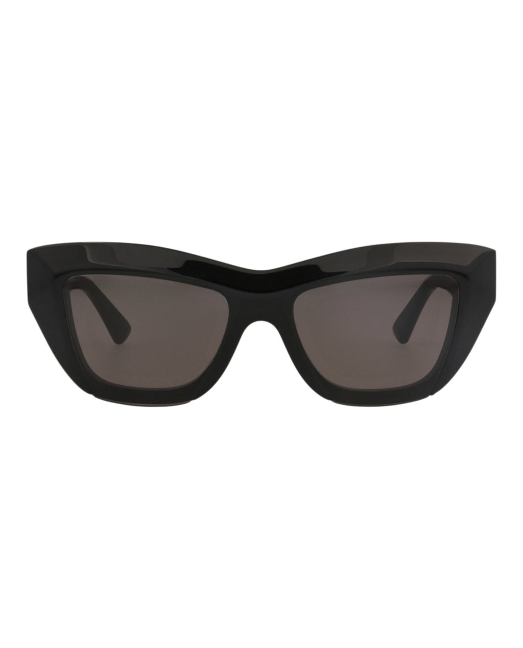 Bottega Veneta Womens Cat Eye Black Black Grey Fashion Designer Eyewear