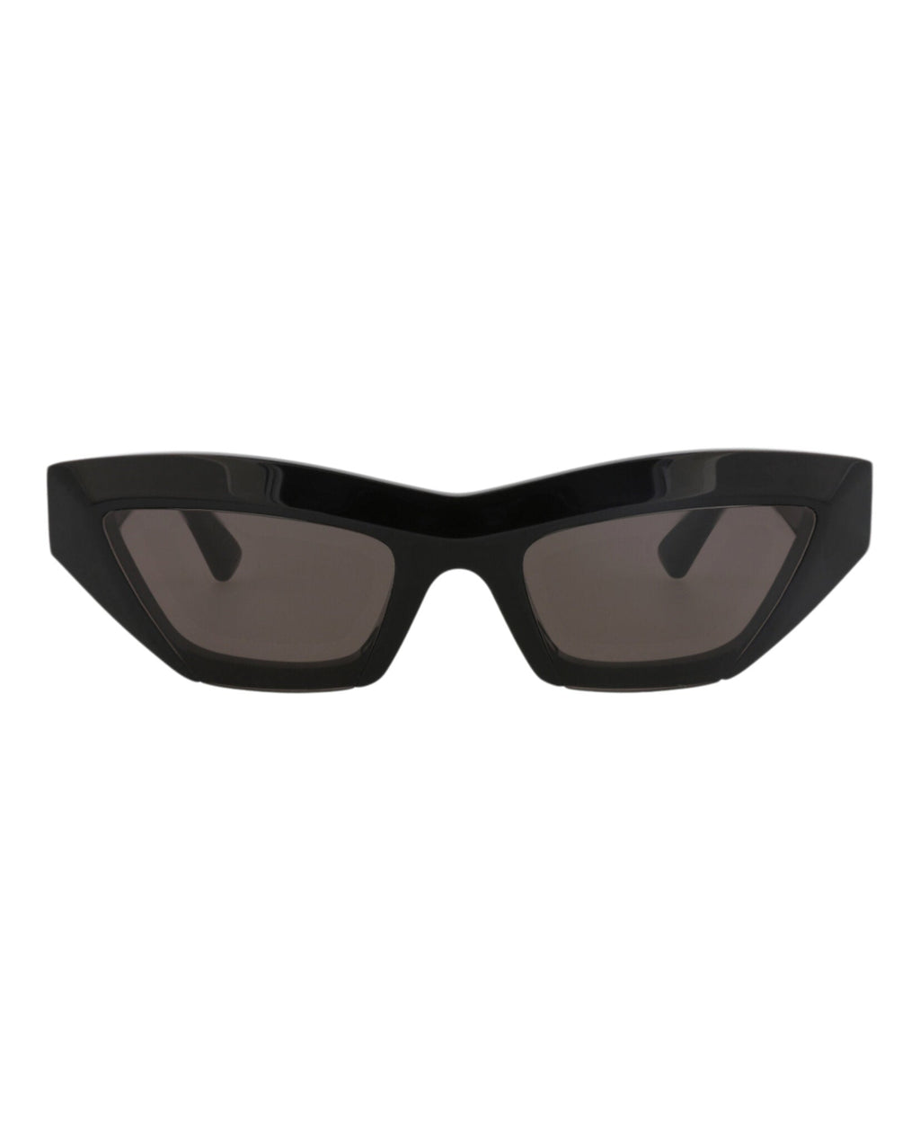 Bottega Veneta Womens Cat Eye Black Black Grey Fashion Designer Eyewear