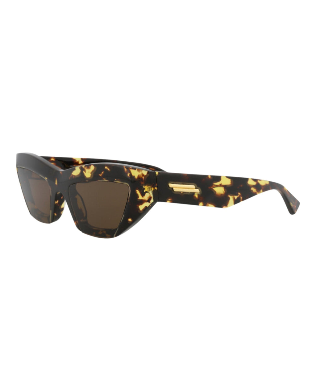 Bottega Veneta Womens Cat Eye Havana Havana Brown Fashion Designer Eyewear