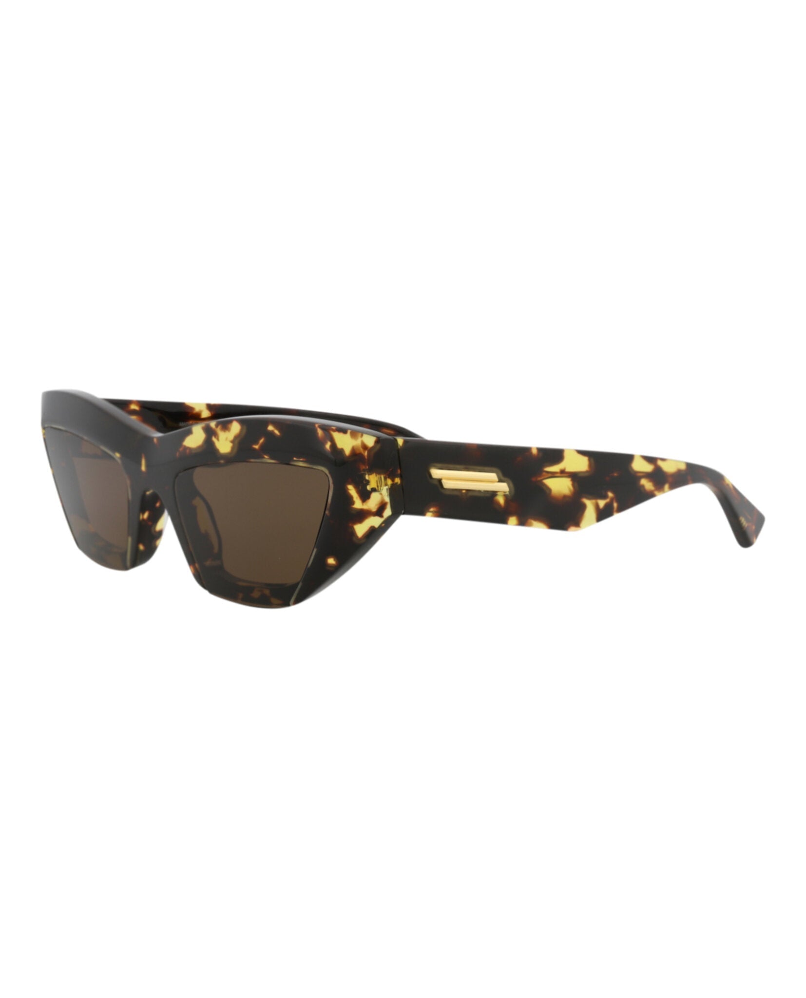 Bottega Veneta Womens Cat Eye Havana Havana Brown Fashion Designer Eyewear
