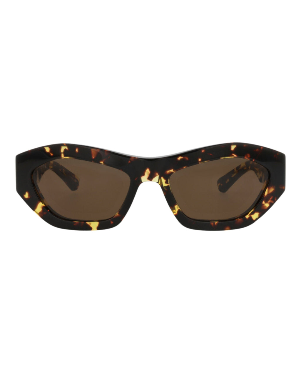 Bottega Veneta Womens Round/Oval Havana Havana Brown Fashion Designer Eyewear