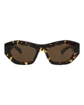 Bottega Veneta Womens Round/Oval Havana Havana Brown Fashion Designer Eyewear