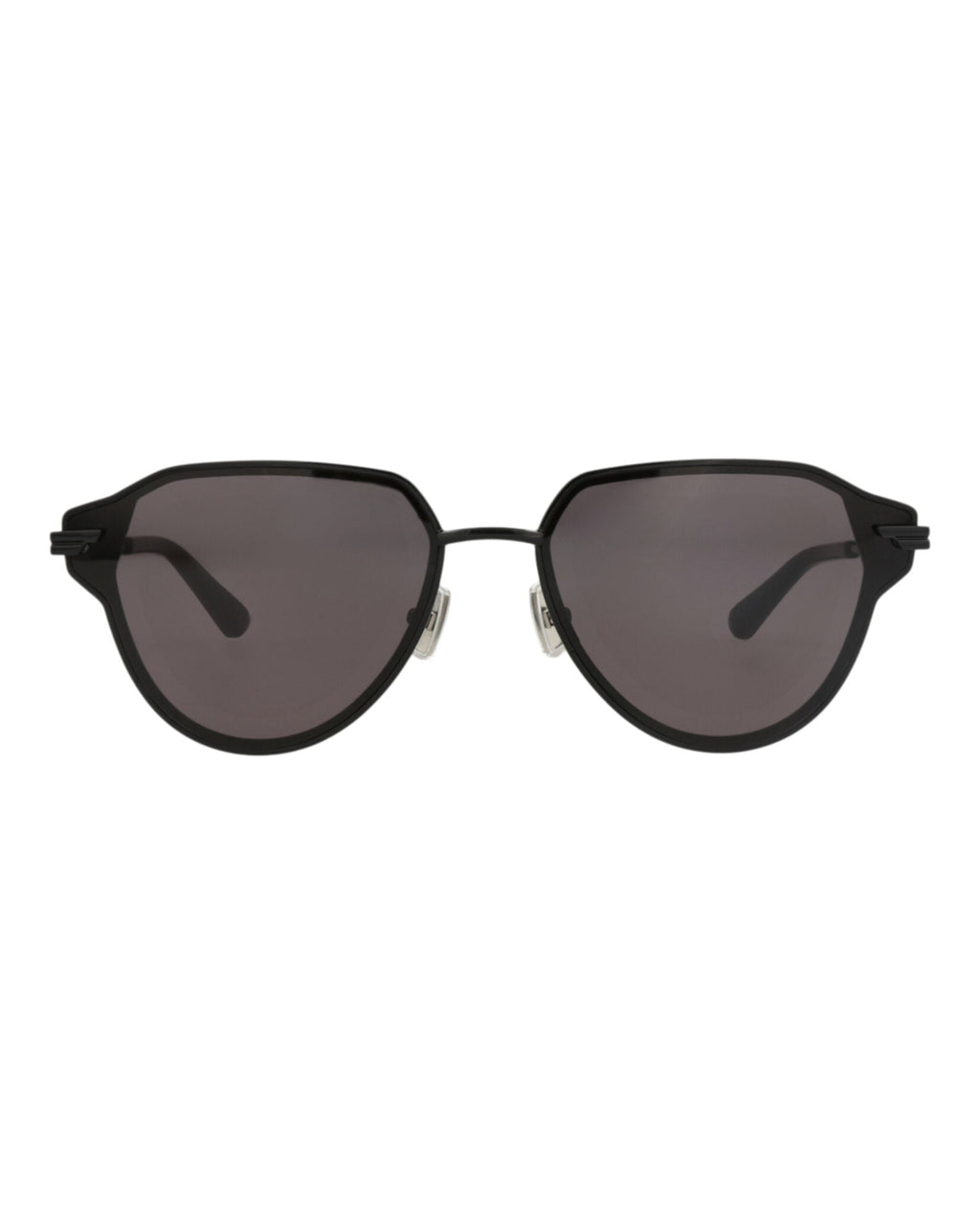 Bottega Veneta Unisex Aviator Black Black Grey Fashion Designer Eyewear