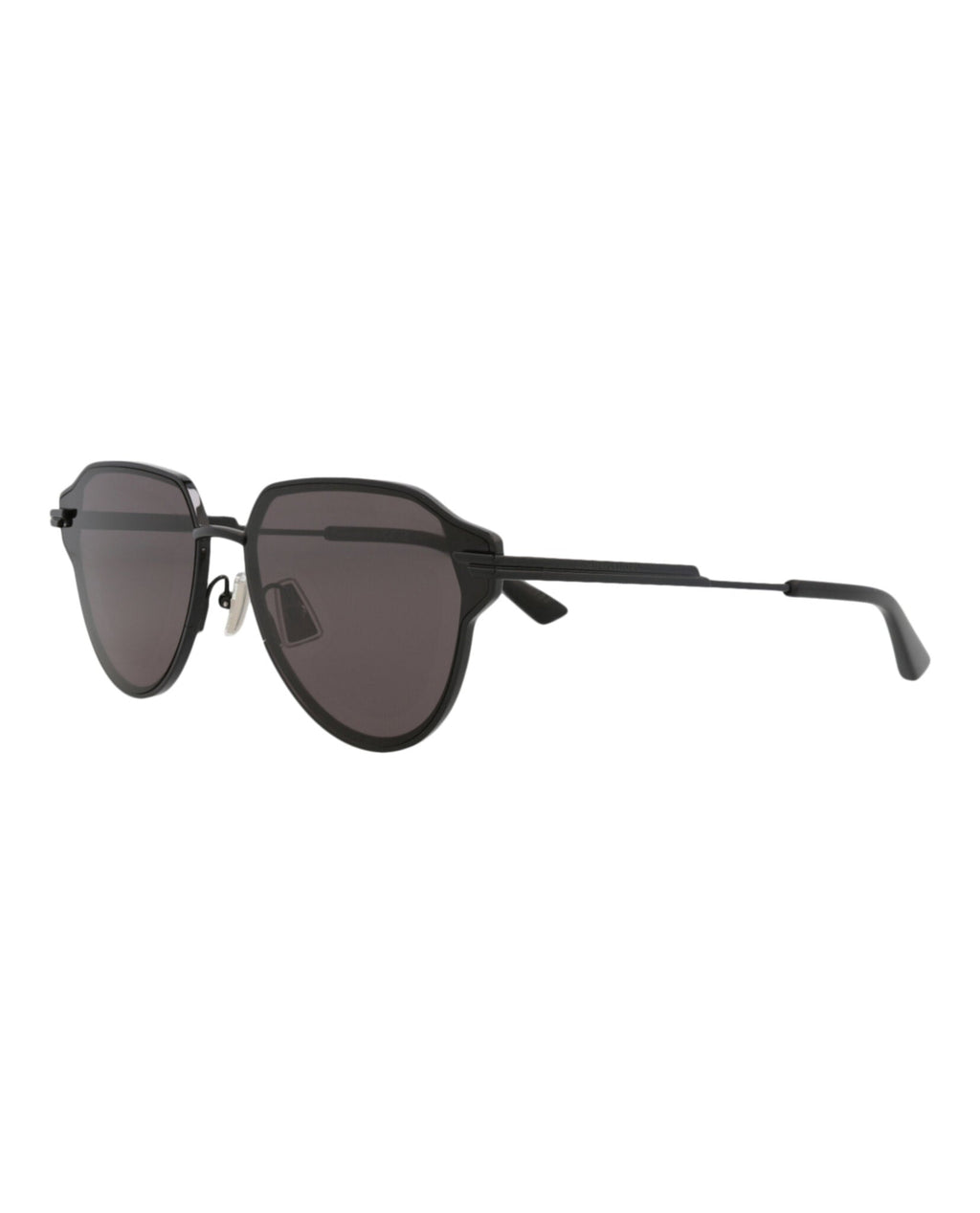 Bottega Veneta Unisex Aviator Black Black Grey Fashion Designer Eyewear