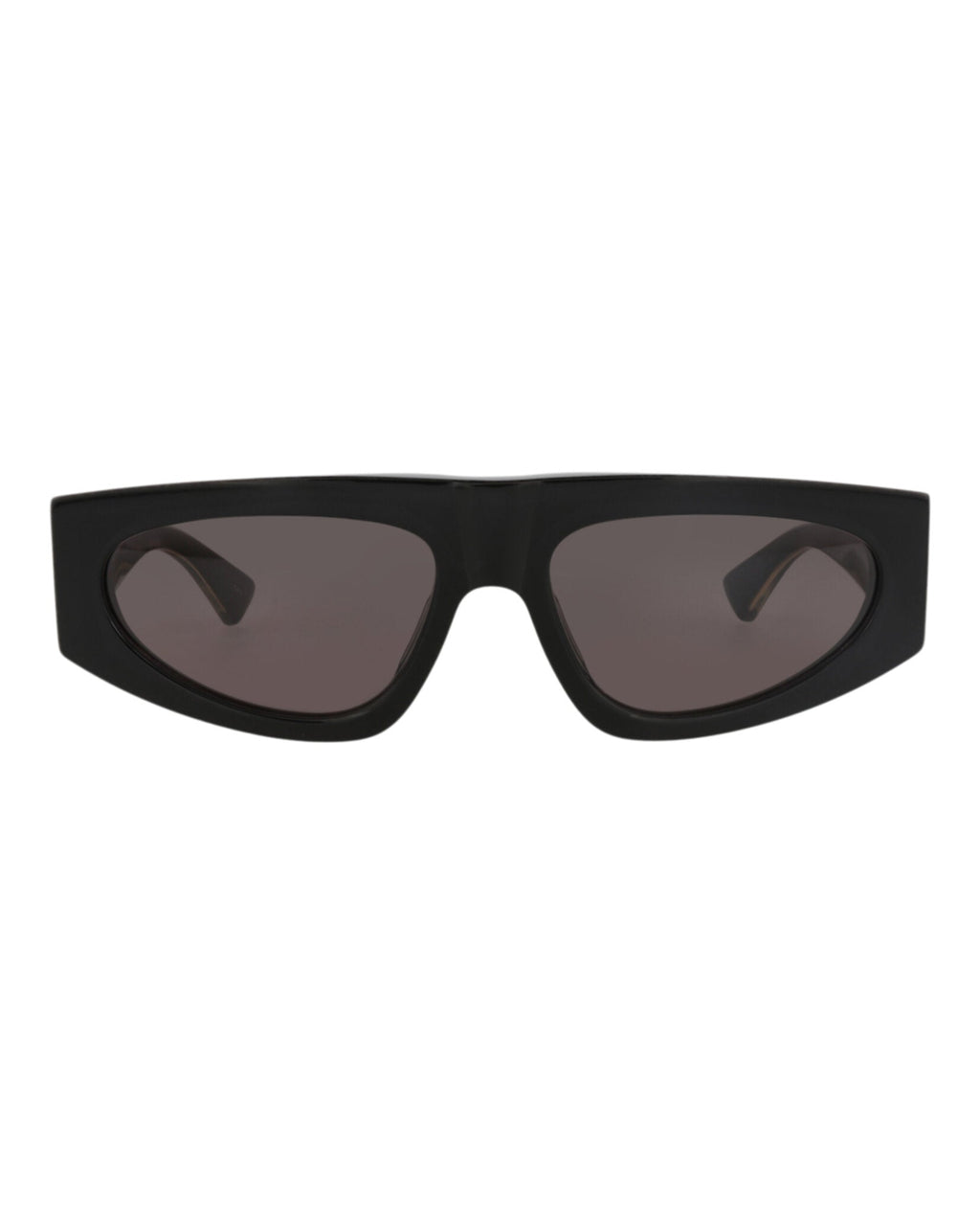 Bottega Veneta Womens Square/Rectangle Black Crystal Grey Fashion Designer Eyewear