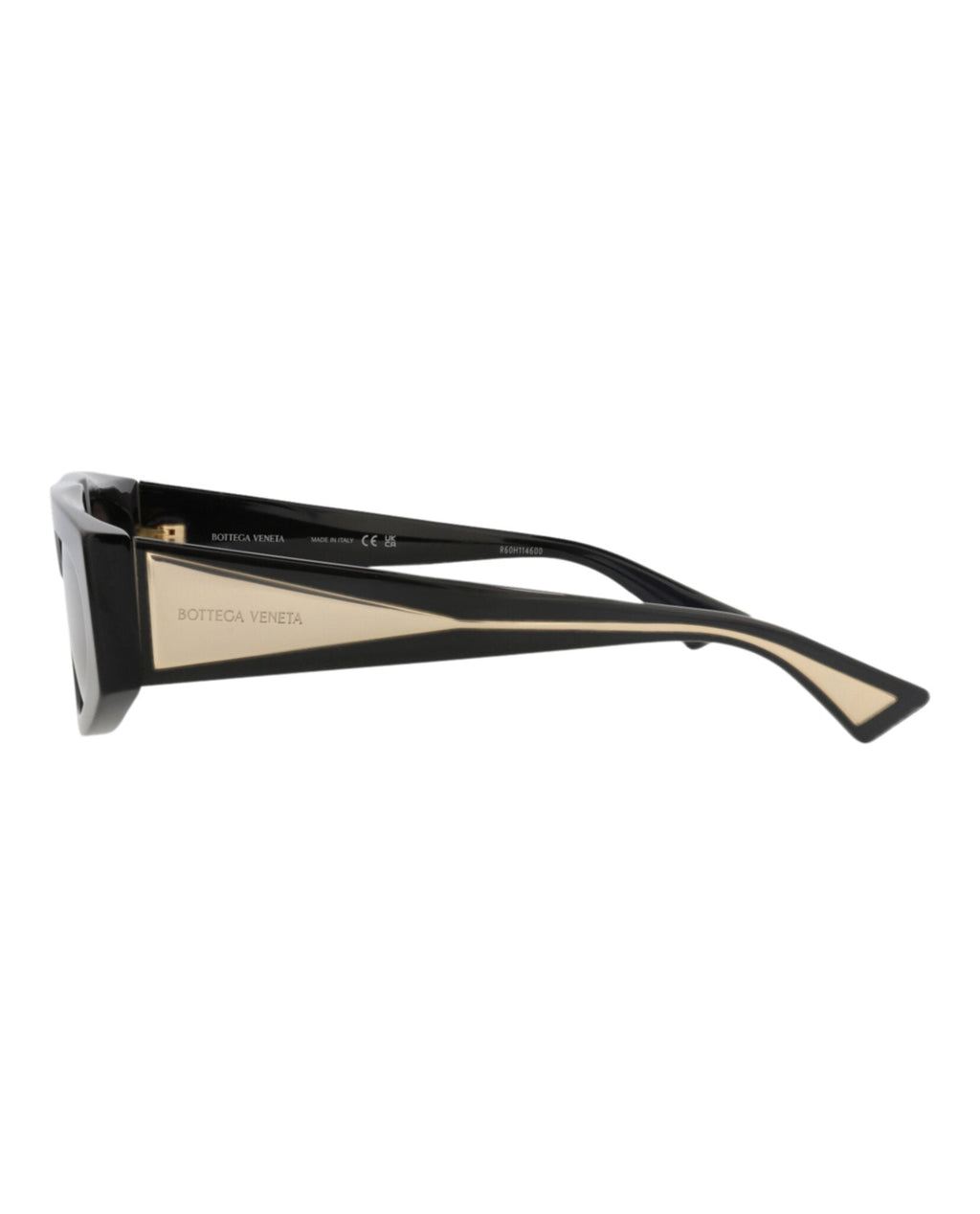 Bottega Veneta Womens Square/Rectangle Black Crystal Grey Fashion Designer Eyewear