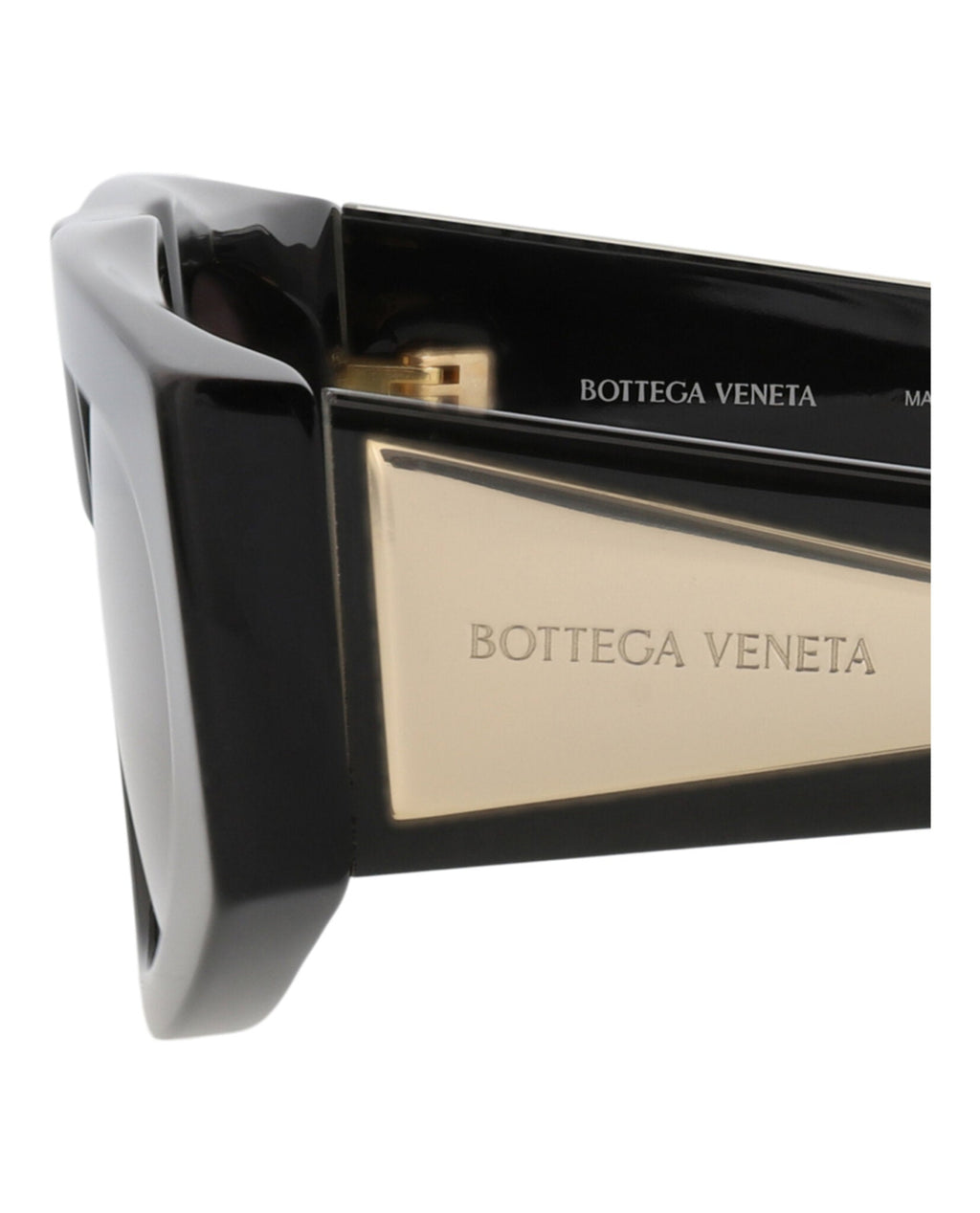 Bottega Veneta Womens Square/Rectangle Black Crystal Grey Fashion Designer Eyewear