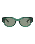 Bottega Veneta Womens Round/Oval Green Crystal Green Fashion Designer Eyewear