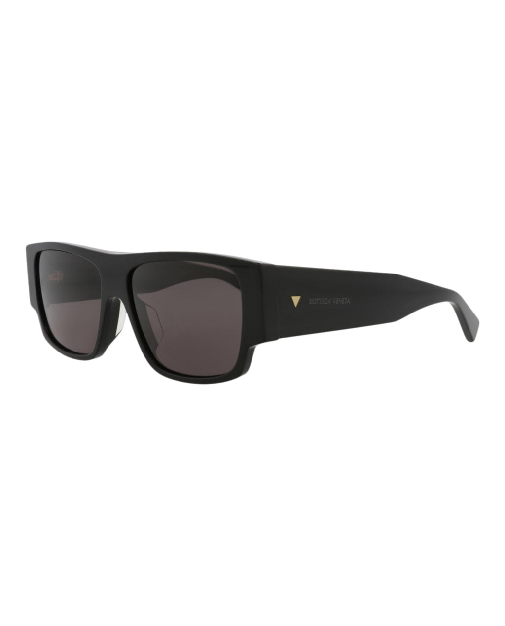 Bottega Veneta Mens Square/Rectangle Black Black Grey Fashion Designer Eyewear
