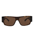 Bottega Veneta Mens Square/Rectangle Havana Havana Brown Fashion Designer Eyewear