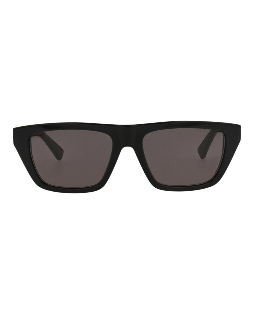 Bottega Veneta Womens Square/Rectangle Black Black Grey Fashion Designer Eyewear