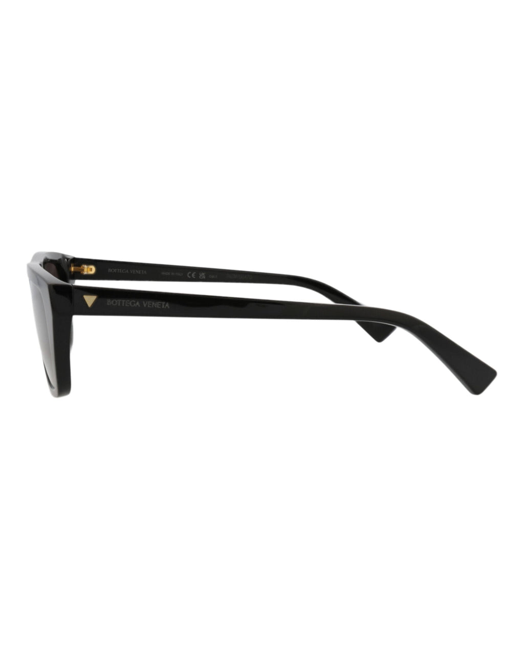 Bottega Veneta Womens Square/Rectangle Black Black Grey Fashion Designer Eyewear